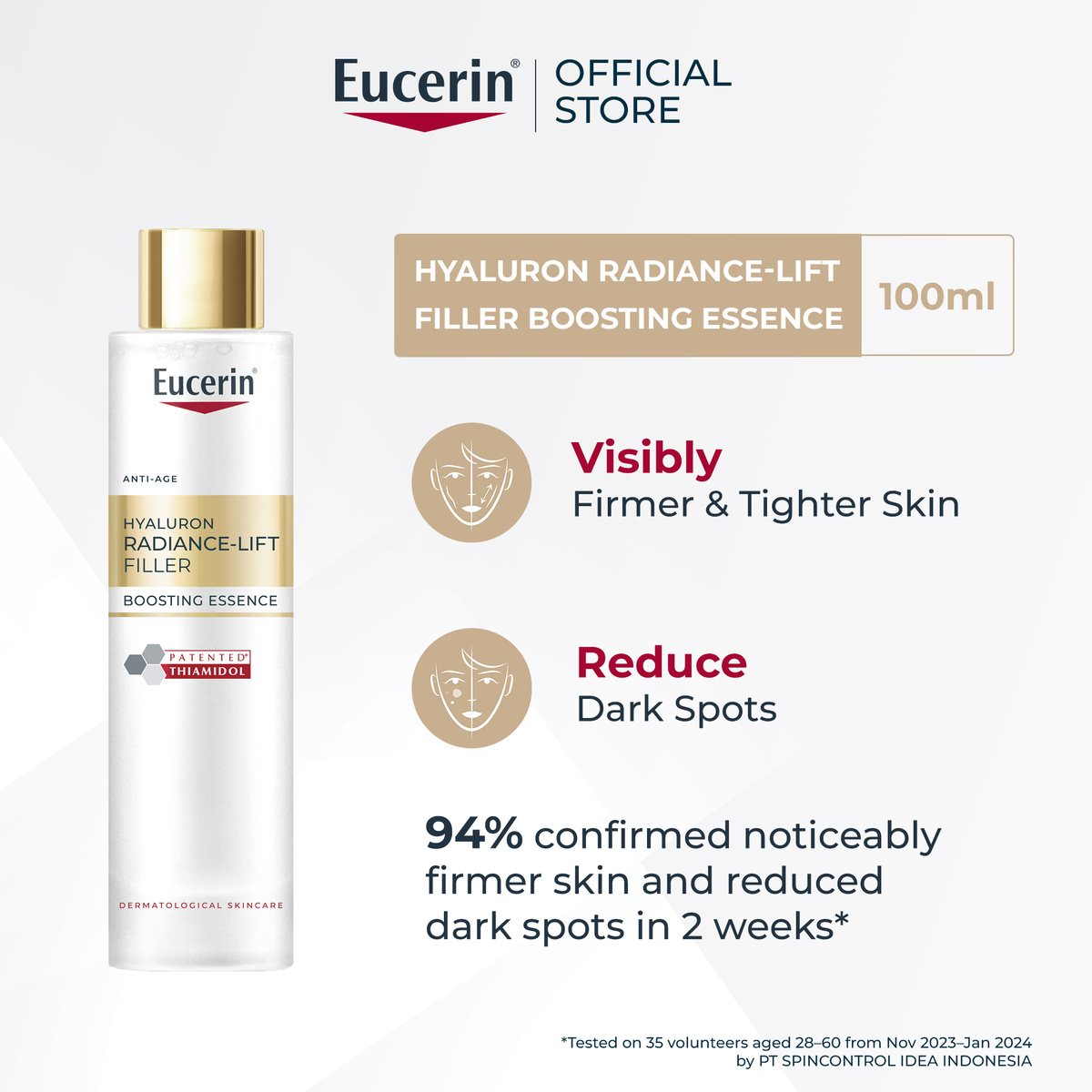 100ml Hyaluron Radiance Lift Filler - Anti Aging - Eucerin
